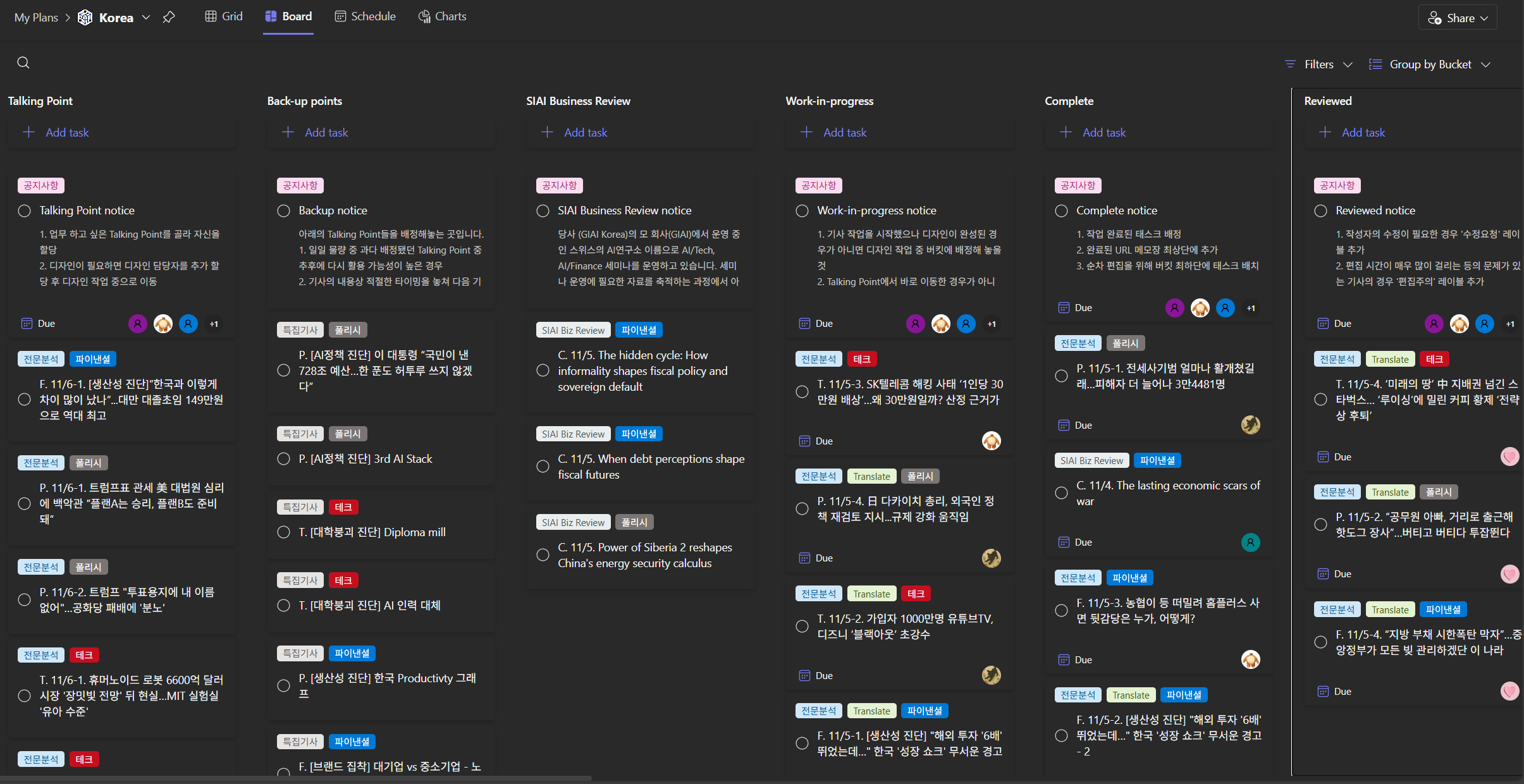 The Economy Korea Planner2